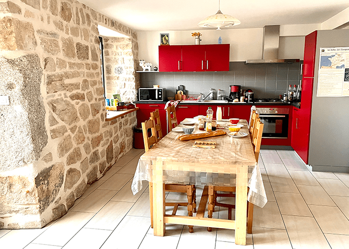 Chambre La Croix du Plô - Chambre Bleuet